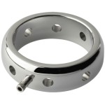 ELECTRASTIM - ANELLO ELETTROMAGNETICO PER PENE IN METALLO PRESTIGE 42 MM
